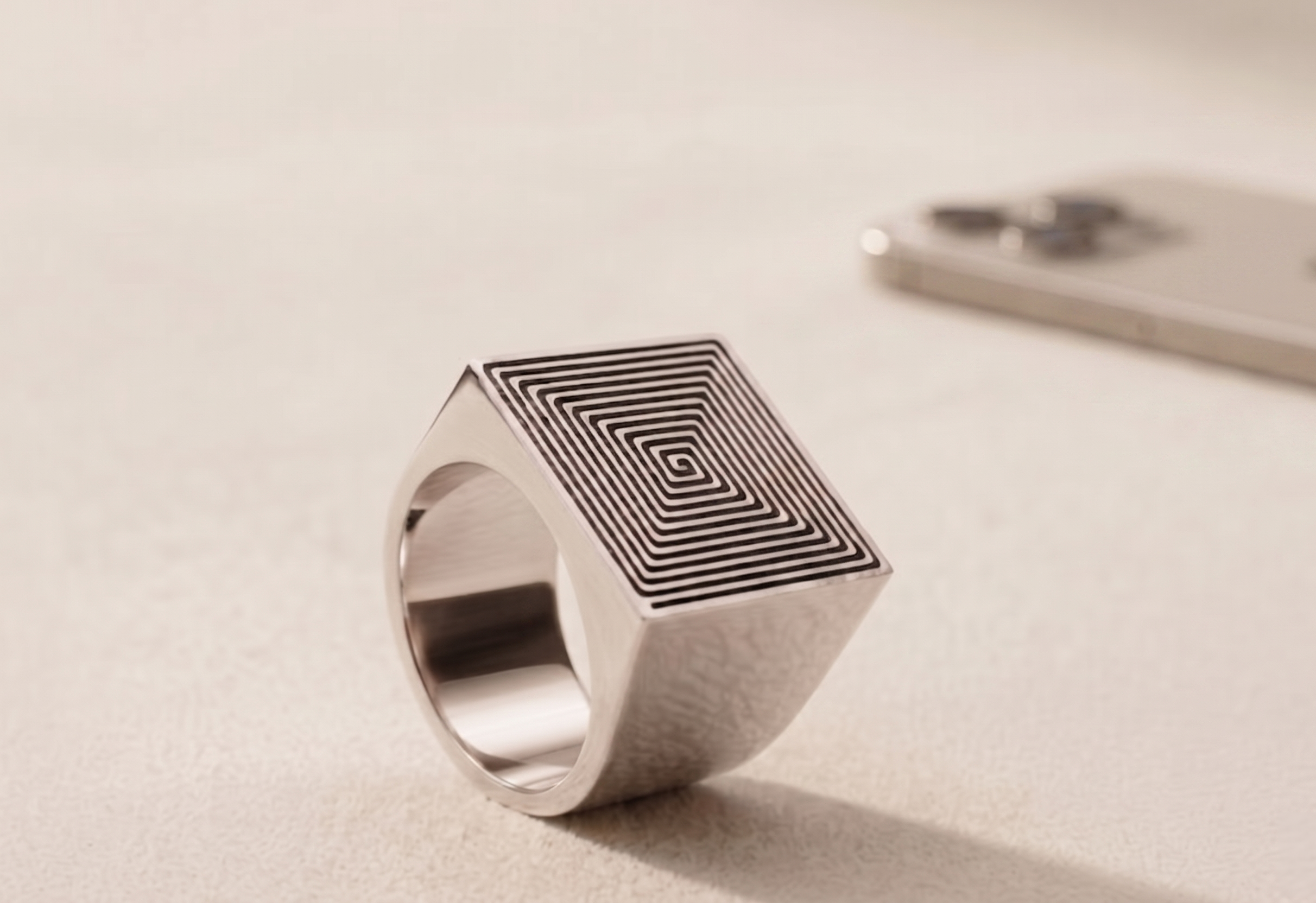 The Signet, in sterling silver
